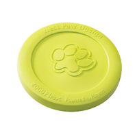 West Paw Zisc Flying Disc Fetch Dog Toy - Small - Green 