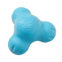 West Paw Tux Treat Dispenser for Tough Dogs - Small - Blue