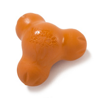 West Paw Tux Treat Dispenser for Tough Dogs - Large - Orange