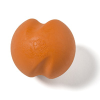 West Paw Jive Zogoflex Fetch Ball Tough Dog Toy - Small - Orange
