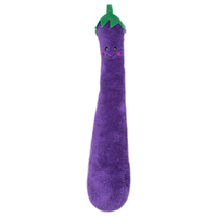 Zippy Paws Plush Squeaky Jigglerz Dog Toy - Eggplant