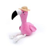 Zippy Paws Floppy Jelly Pink Octopus Squeaker Plush Dog Toy
