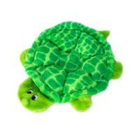 Zippy Paws Squeakie Crawler No Stuffing Speaker Dog Toy - SlowPoke the Turtle