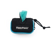 Zippy Paws Adventure Leash Dog Poop Bag Dispenser + BONUS Roll - Green