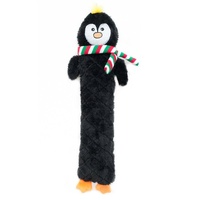 Zippy Paws Christmas Jigglerz Shakeable Dog Toy - Penguin