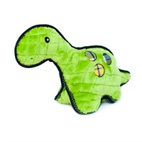Zippy Paws Grunterz Plush Z-Stitch Dog Toy - Donny Dinosaur
