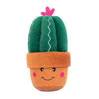 Zippy Paws Plush Squeaker Dog Toys - Carmen the Cactus