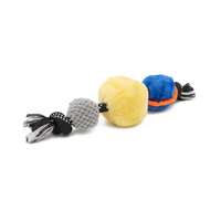 Zippy Paws RopeTugz Storybook Space Plush Squeaker Dog Toy - Solar System