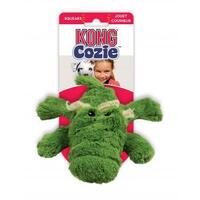 KONG Cozie - Low Stuffing Snuggle Dog Toy - Elmer Elephant - Small