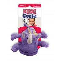 KONG Cozie - Low Stuffing Snuggle Dog Toy - Rosie the Rhino - Medium