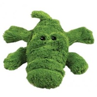 KONG Cozie - Low Stuffing Snuggle Dog Toy - Ali the Alligator - Small