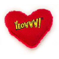 Yeowww! Cat Toys with Pure American Catnip - Hearrrt Attack - "Yeowww!"