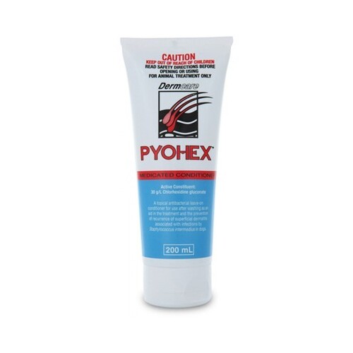 Pyohex Medicated Antiseptic Conditioner for Dogs 200ml
