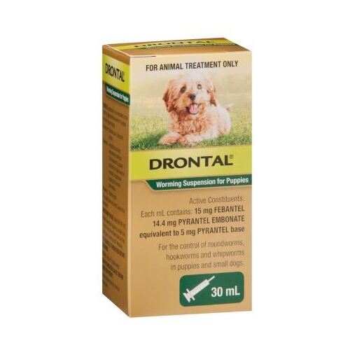 Drontal Suspension Syrup for Puppies - 30ml