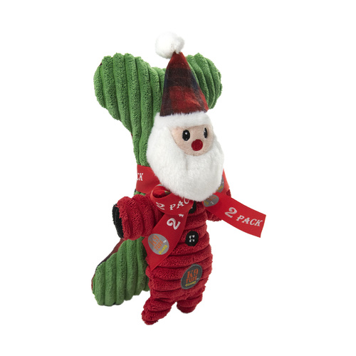Frosty Fellows Santa Bone 2Pk Red Os by Outward Hound