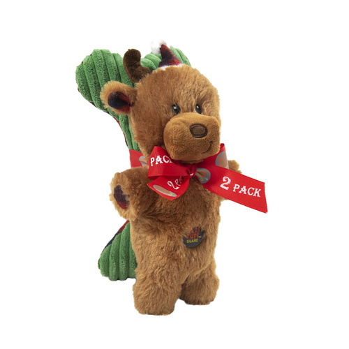 Mitten Mates Reindeer Bone 2Pk Brn Os by Outward Hound