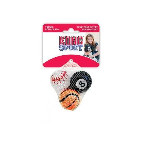 3 x KONG Sport Balls Assorted 3 Pack Small 