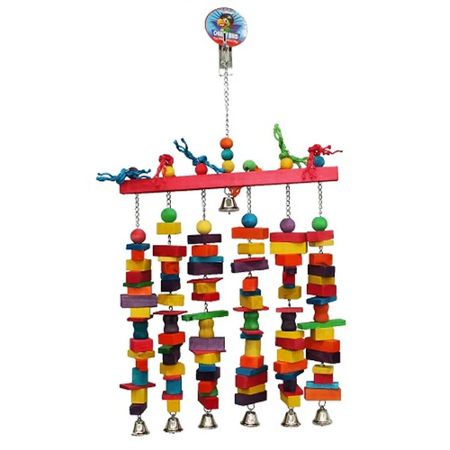 Cheeky Bird 6 Stack With Bells Jumbo 
