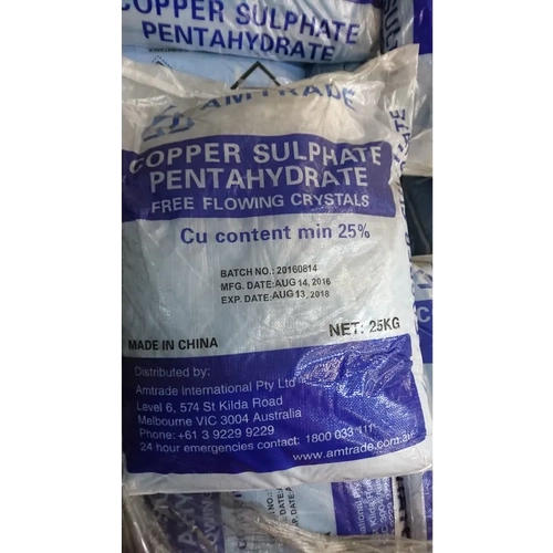 Copper Sulphate 25Kg (40)  