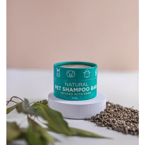 Hemp Collective Natural Pet Shampoo Bar 120G 