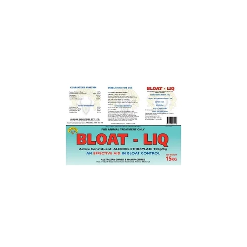 Olssons Bloat Liq - Bloat Block -  Apvma 15Kg 