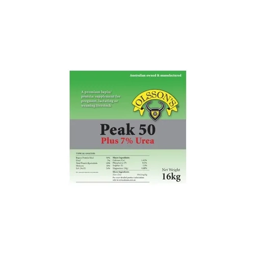 Olssons Peak 50 + 7% Urea 18Kg  