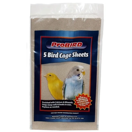 Probird Cage Sheets 5 Pack  