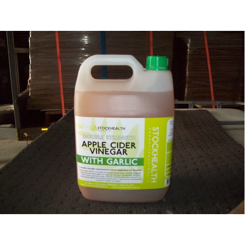 Stockhealth Apple Cider Vinegar + Garlic 5L 