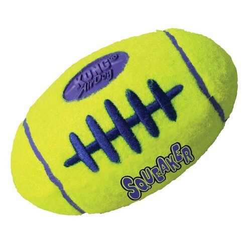 3 x KONG Airdog Squeaker Football Small