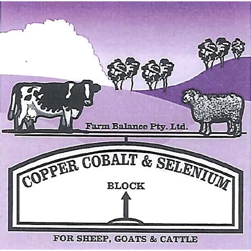 Farm Balance Copper + Cobalt + Selenium Lick Block 18Kg 