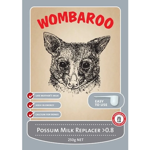 Wombaroo Possum Milk >0.8 250Gm 