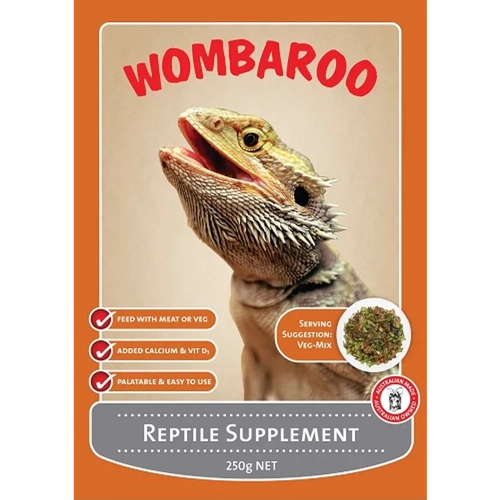 Wombaroo Reptile Supplement 250G 