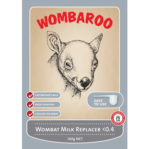 Wombaroo Wombat Milk <0.4 140G  