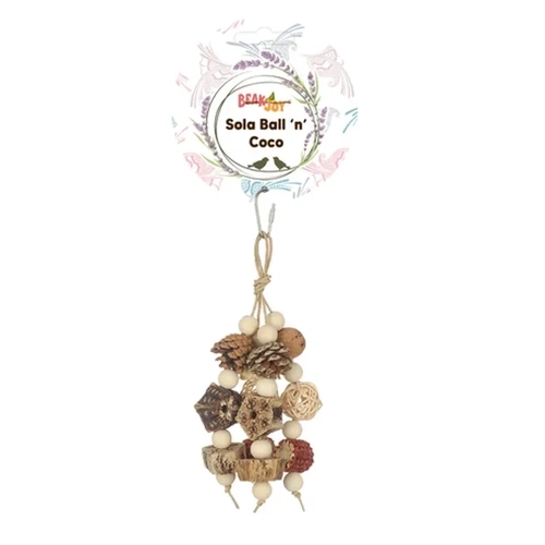 BEAK JOY FOREST FORAGE DANGLE TOY