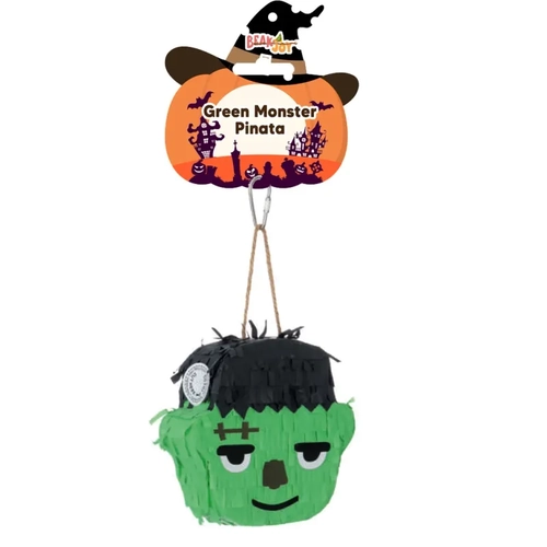 BEAK JOY GREEN MONSTER PINATA