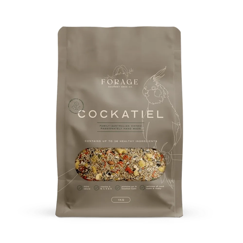 Forage Gourmet Cockatiel 1Kg  