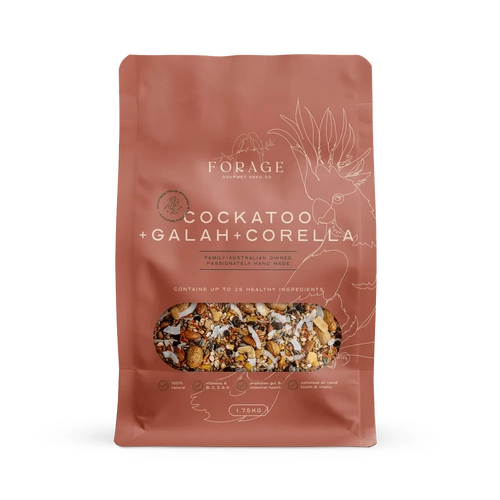 Forage Gourmet Cockatoo Galah & Corella 1.75Kg 