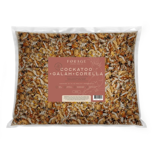 Forage Gourmet Cockatoo Galah & Corella 5Kg 