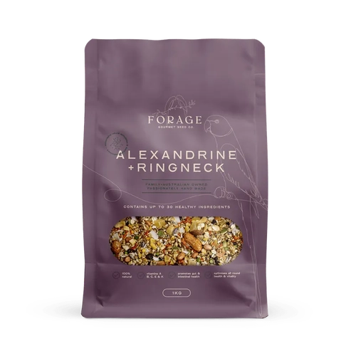 Forage Gourmet Ringneck & Alexandrine 1Kg 