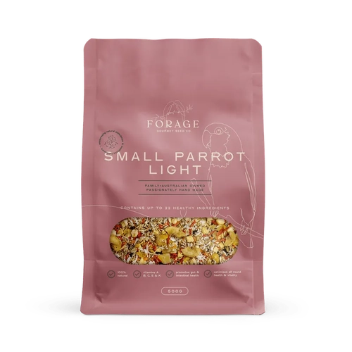 Forage Gourmet Small Parrot Light 500G 