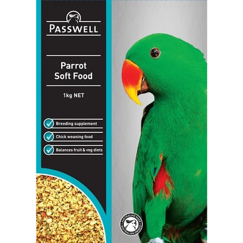 Passwell Parrot Soft Food 1Kg  