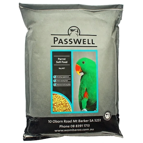 Passwell Parrot Soft Food 5Kg  