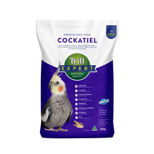 Trill Expert Cockatiel Mix 10Kg 