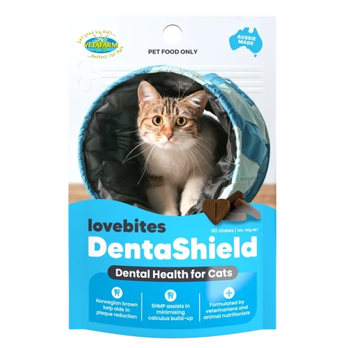 Vetafarm Lovebites Cat Dentashield Chews 60'S 