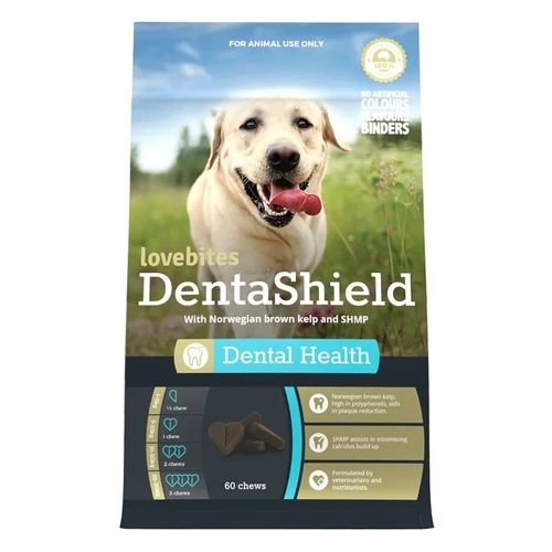 Vetafarm Lovebites Denta Shield 60 Chews 