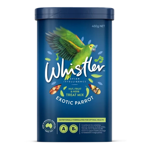 Whistler Exotic Large Parrot Treat Mix 450G 8Pk(Om8) 