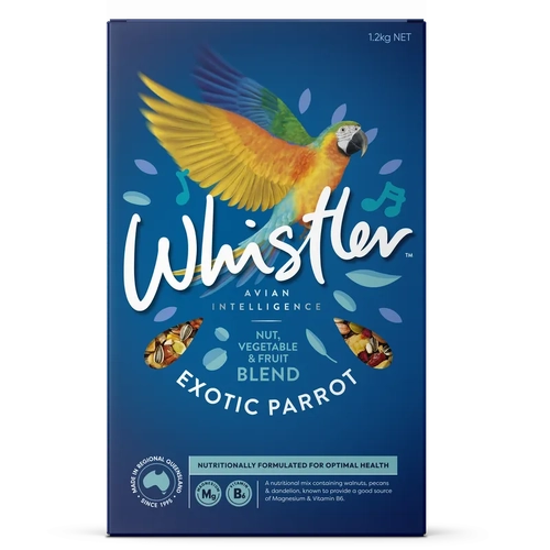 Whistler Exotic Parrot Gourmet Blend 1.2Kg 
