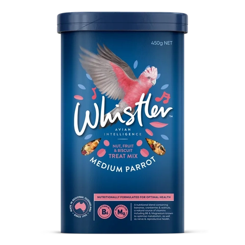 Whistler Medium Parrot Treat Mix 450G 8Pk(Om8) 