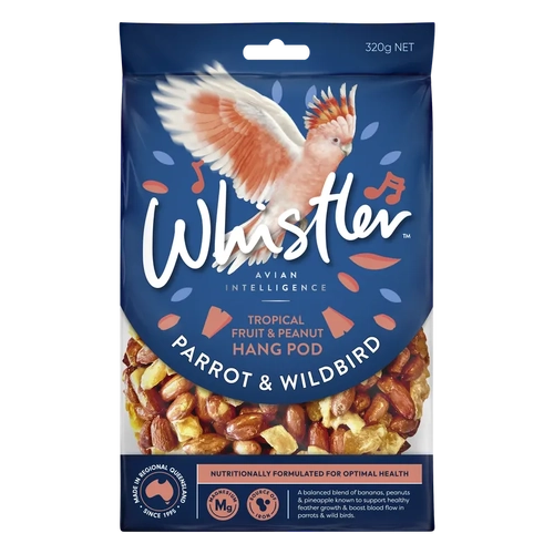 Whistler Parrot & Wildbird Pod Tropical Blend 320G 8Pk(Om8) 