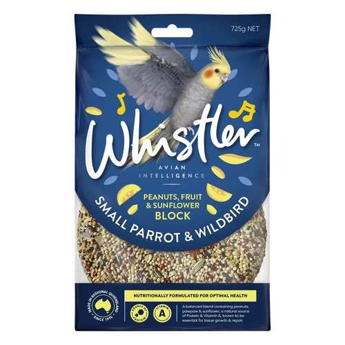 Whistler Small Wildbird & Parrot Block 725G 